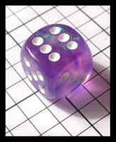 Dice : Dice - 6D Pipped - Purple Sparkle with Silver Pips Chessex Borealis 2 Royal Purple - FA collection buy Dec 2010
